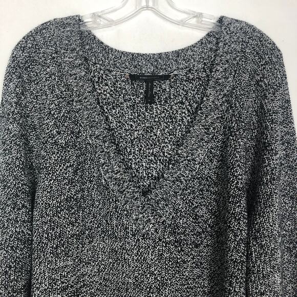 BCBGMaxazria Dark Academia Office Career Workwear Business Dressy Sweater Medium - Picture 4 of 12